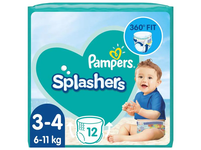 Pampers Windeln Splashers Tragepack Grösse 3-4