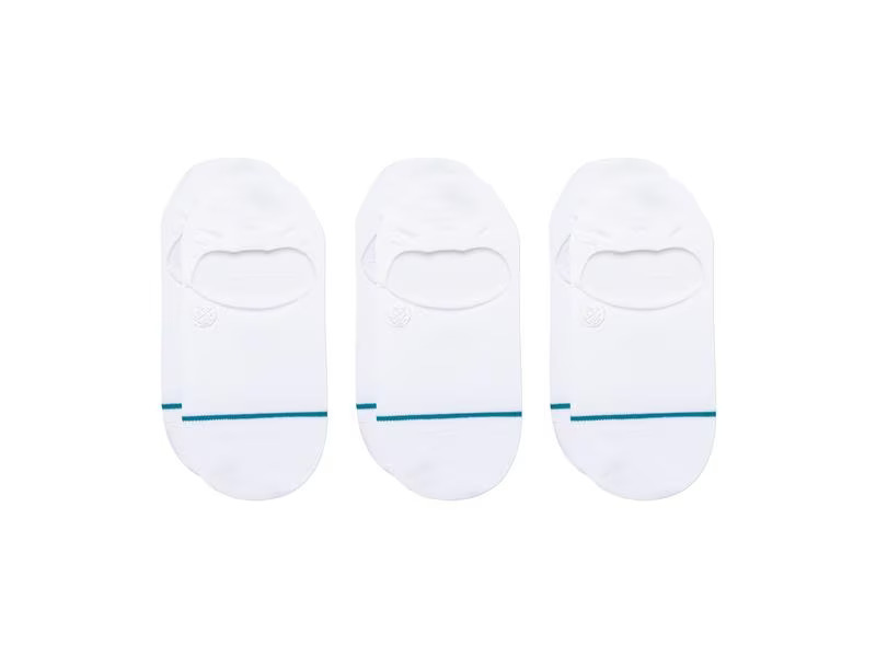 STANCE Socken Icon No Show Weiss 3er-Pack