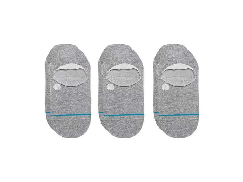 STANCE Socken Icon No Show Heather Grey 3er-Pack