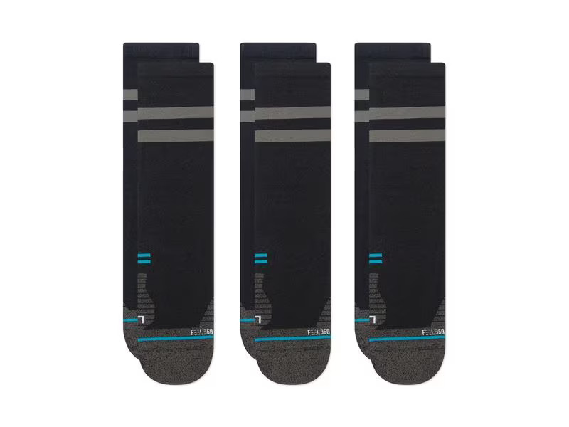 STANCE Socken Franchise UL Crew Schwarz 3er-Pack