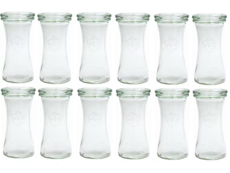 Weck Einmachglas 100 ml, 12 Stück