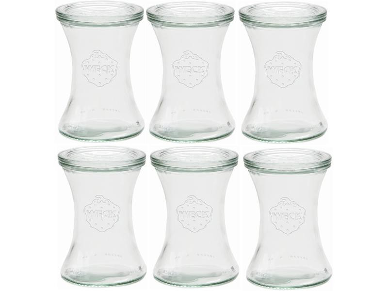 Weck Einmachglas 370 ml, 6 Stück