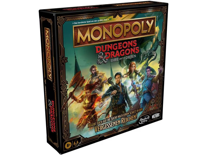 Hasbro Gaming Monopoly Dungeons &amp; Dragons – Ehre unter Dieben