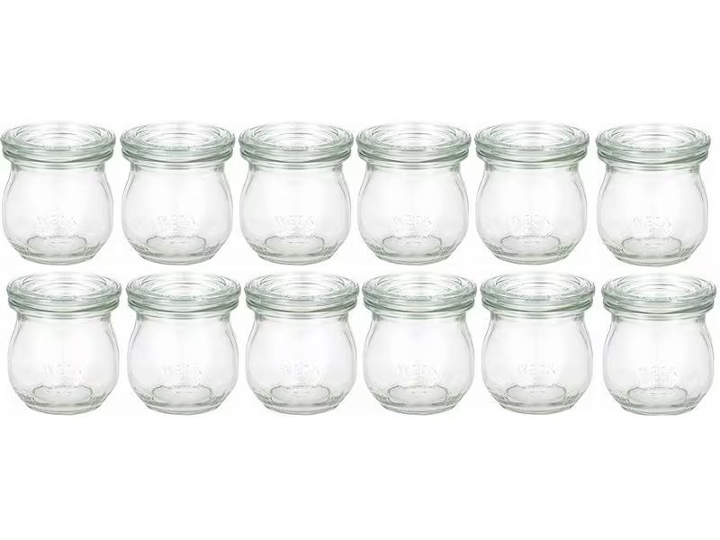 Weck Einmachglas 75 ml, 12 Stück