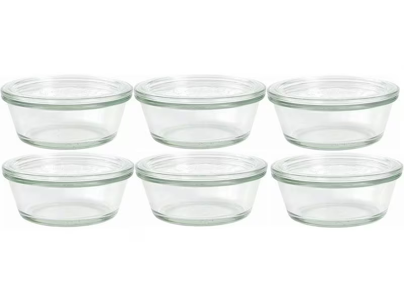 Weck Einmachglas 300 ml, 6 Stück