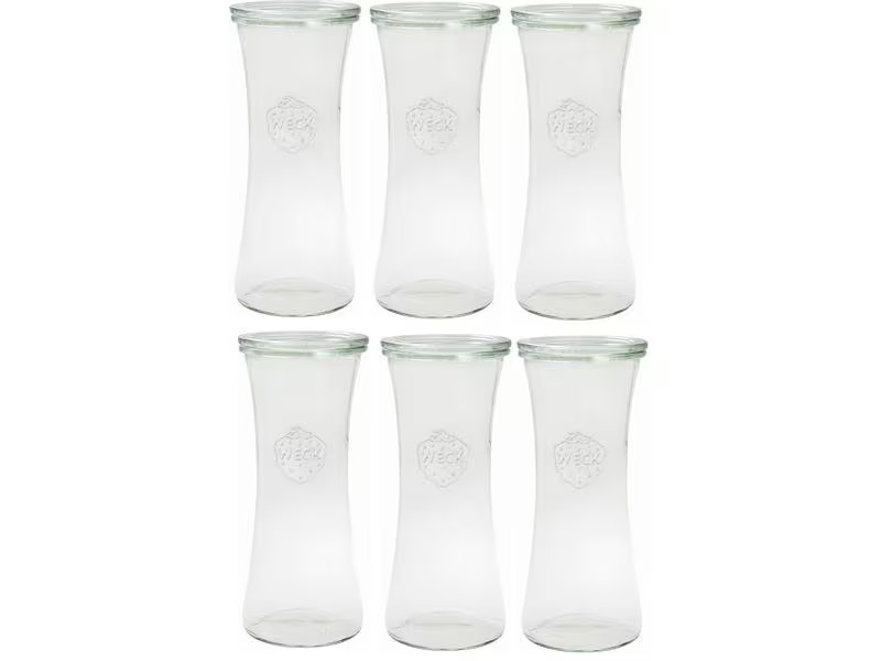 Weck Einmachglas 700 ml, 6 Stück