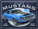Nostalgic Art Schild Ford Mustang 40 cm x 30 cm, Metall