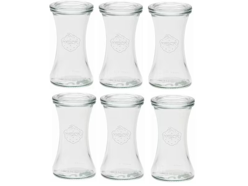 Weck Einmachglas 200 ml, 6 Stück