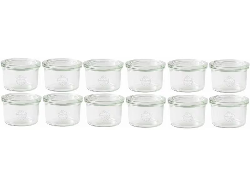Weck Einmachglas 200 ml, 12 Stück