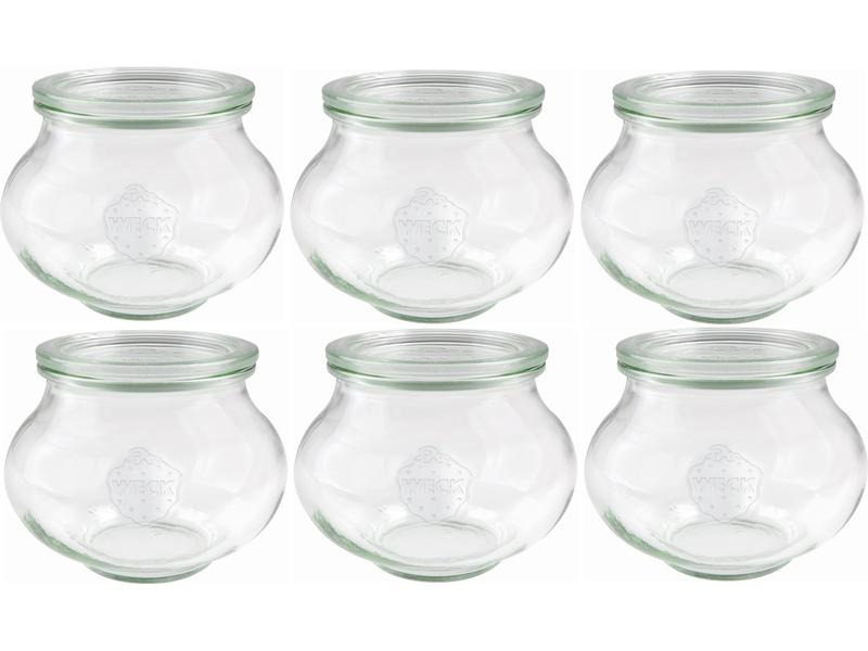Weck Einmachglas 500 ml, 6 Stück