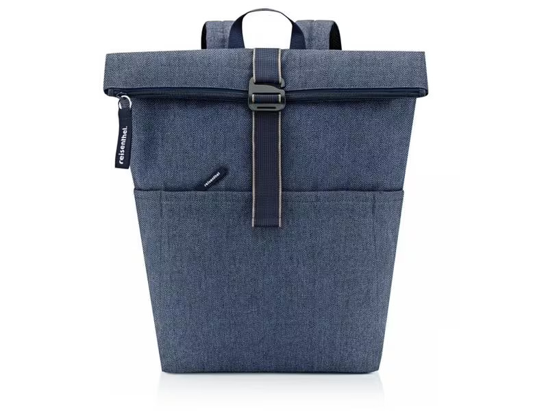 Reisenthel Freizeitrucksack Rolltop backpack Herringbone Dark Blue