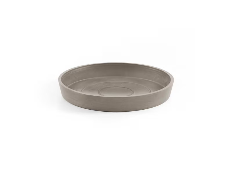Ecopots Unterteller Rund 20, French Taupe