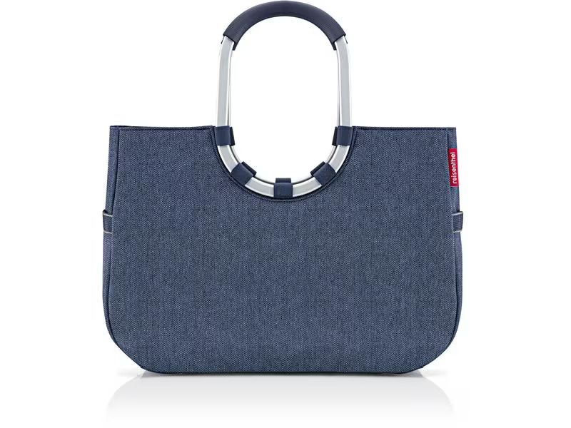 Reisenthel Einkaufskorb Loopshopper L Herringbone Dark Blue