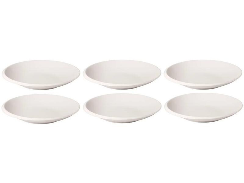 Villeroy &amp; Boch Schale NewMoon 25 cm, 1 Stück, Beige/Weiss