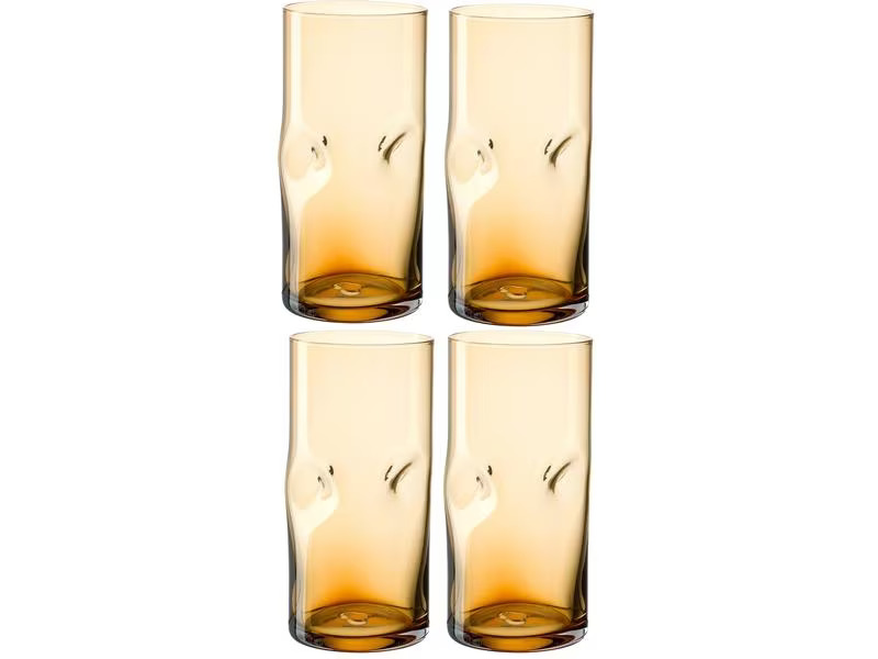 Leonardo Trinkglas Vesuvio 330 ml, 1 Stück, Bernstein