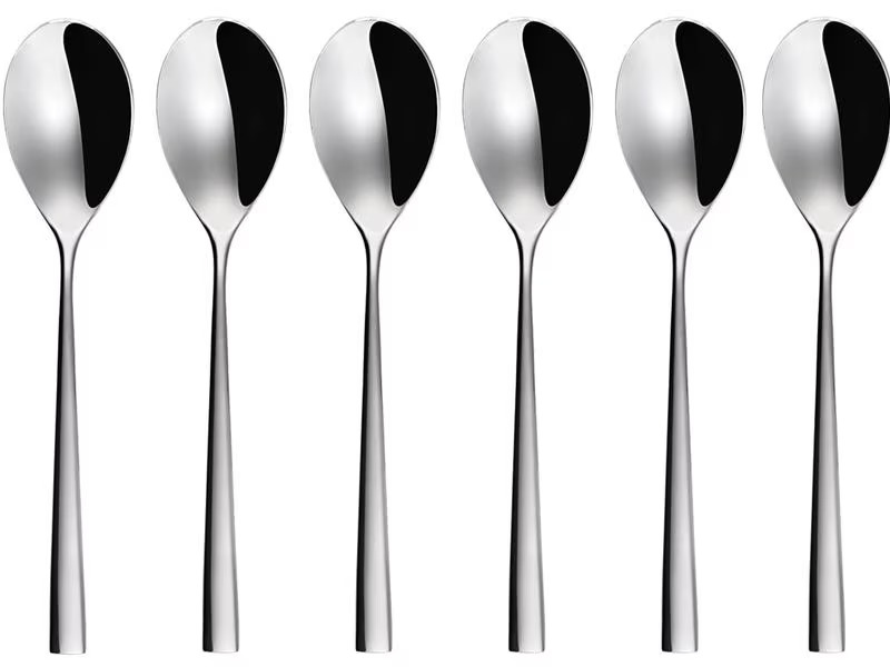 Sola Kaffeelöffel 6 Stück, Silber