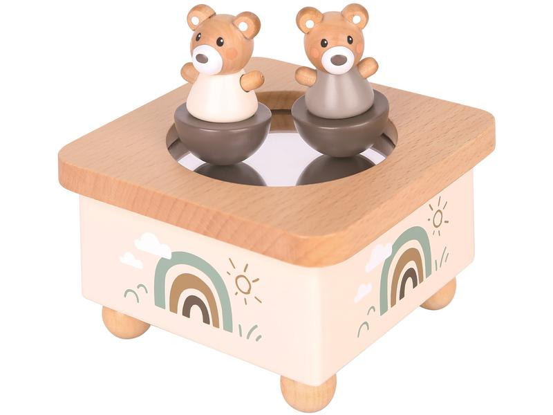 Spielba Holzspielwaren Musikspieldose Bär