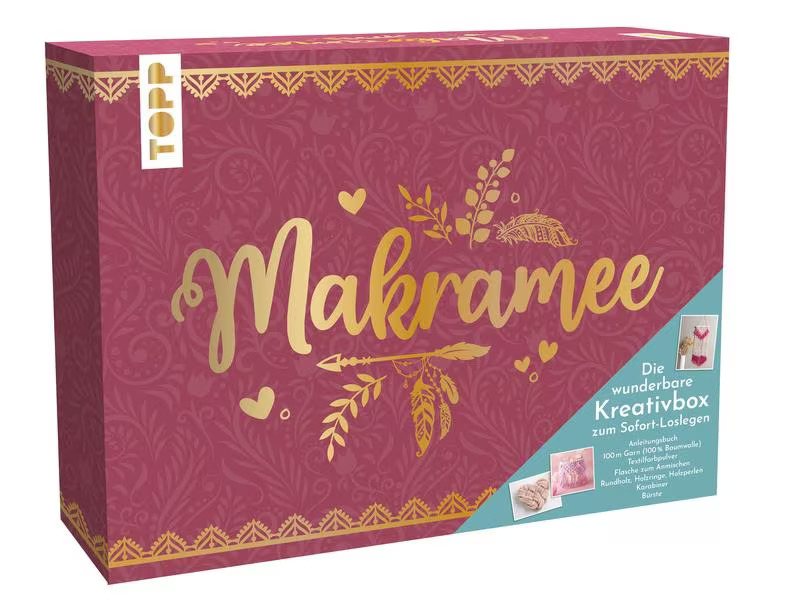 Frechverlag Bastelset Makramee Kreativbox