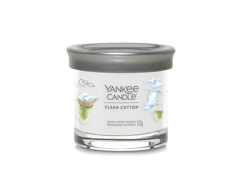 Yankee Candle Signature Duftkerze Clean Cotton Signature Small Tumbler