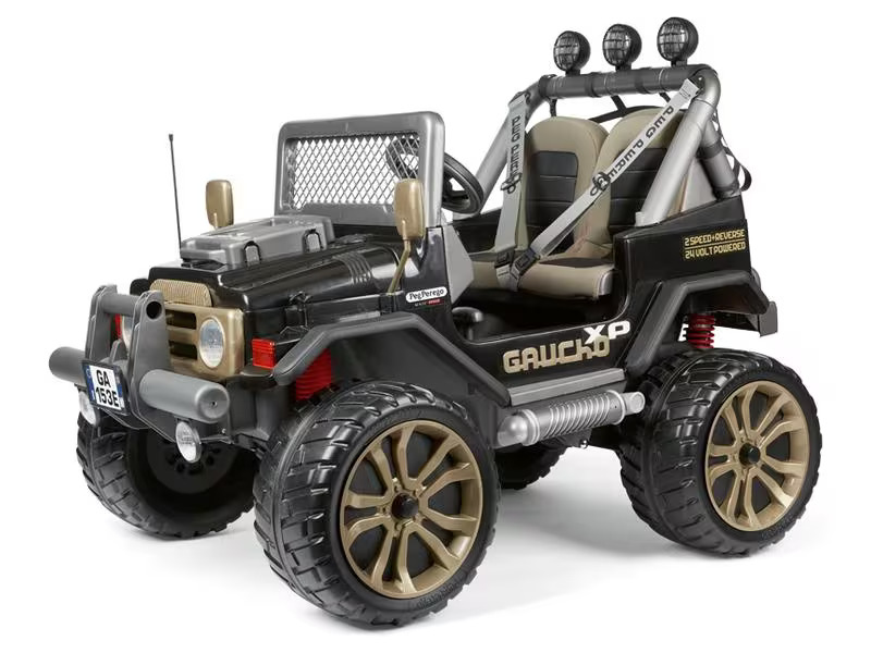 PegPerego Minicar Gaucho XP Schwarz
