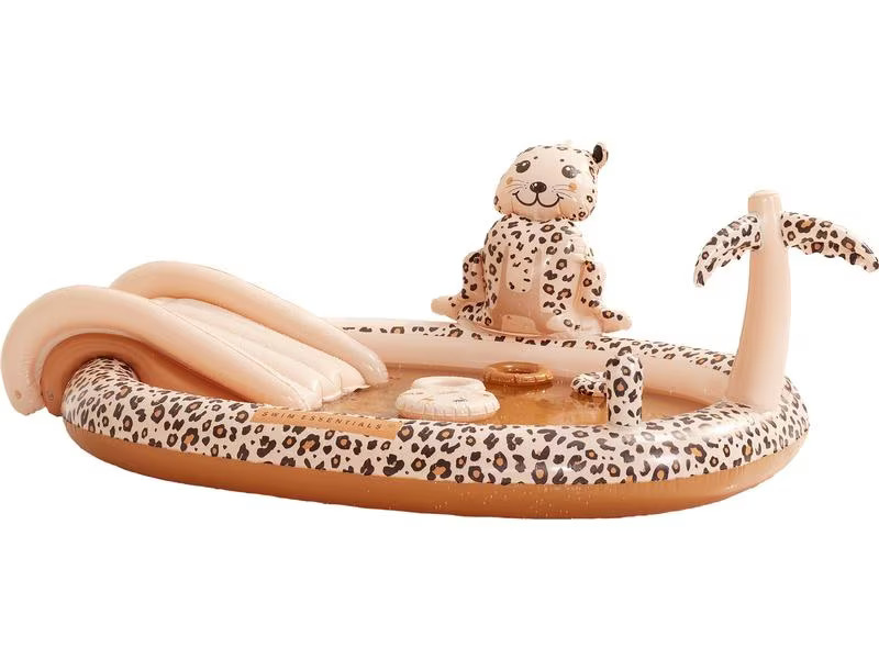 Swim Essentials Planschbecken Beige Leopard Ø 210 cm