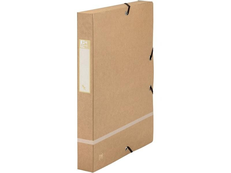 Oxford Ordner Sammelbox A4, Beige