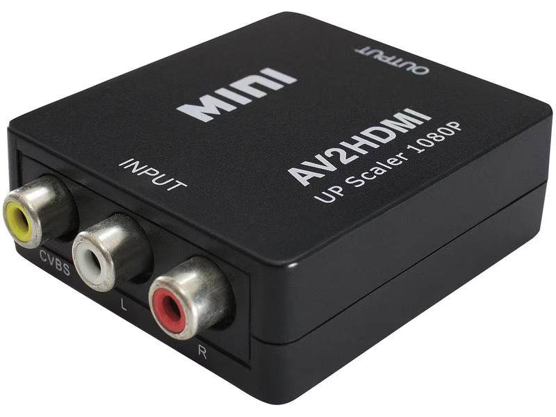 Satelliten TV Zubehör Konverter AV2HDMI Composite - HDMI