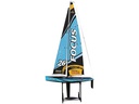 Amewi Segel-Yacht Focus III Racing 1000 mm, Blau, RTR