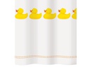 diaqua® Duschvorhang Duckie 120 x 200 cm, Gelb/Weiss