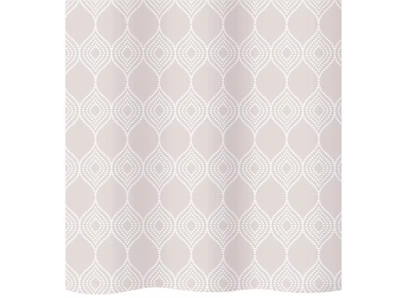 diaqua® Duschvorhang Casablanca 120 x 200 cm, Weiss