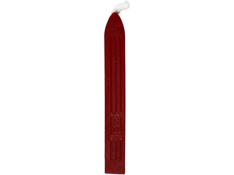 Creativ Company Stempel Zubehör Siegelwachs Rot, 3 Stück