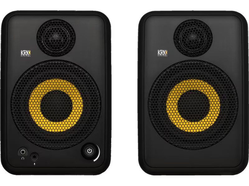 KRK Studiomonitore GoAux 4 Schwarz