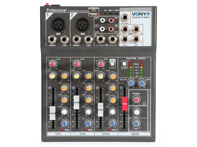 Vonyx Mischpult VMM-F401