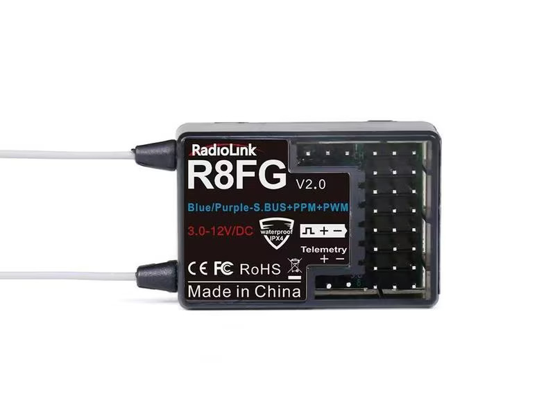RadioLink Empfänger R8FG mit Gyro 8-Kanal