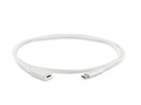 LMP USB 3.1 Adapter USB C – USB C 1 m Verlängerung Silber