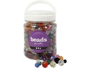 Creativ Company Facettenperlen 500 g, Sortiert