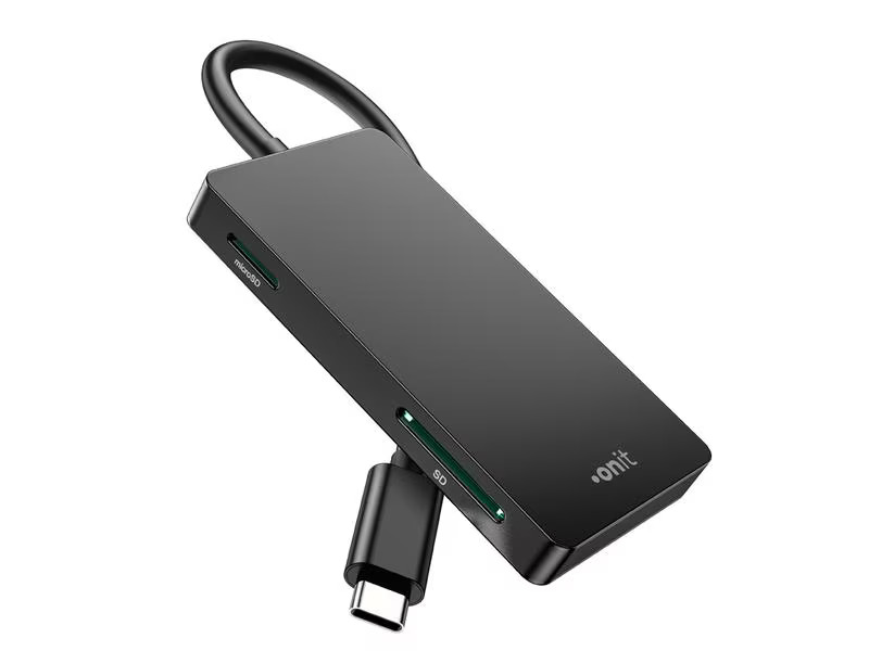onit Card Reader Extern USB-C 3-in-1