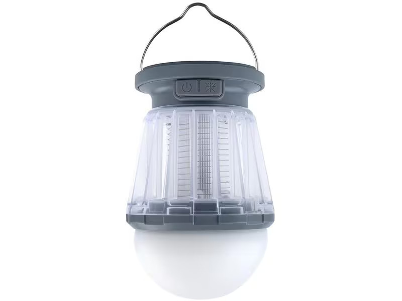 Dörr Campinglampe Solar Anti-Moskito - Hellgrau