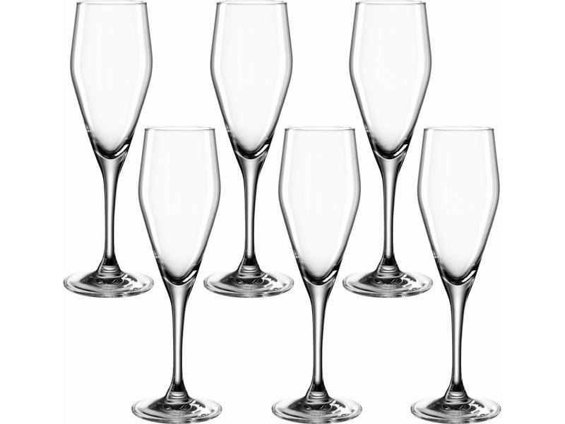 Leonardo Sektglas Twenty4 220 ml, 1 Stück, Transparent