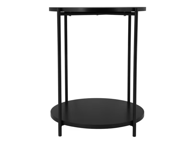 Schou Beistelltisch Ø 40 cm, Schwarz