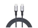 onit USB4-Kabel Pro USB C - USB C 2 m, Grau/Schwarz
