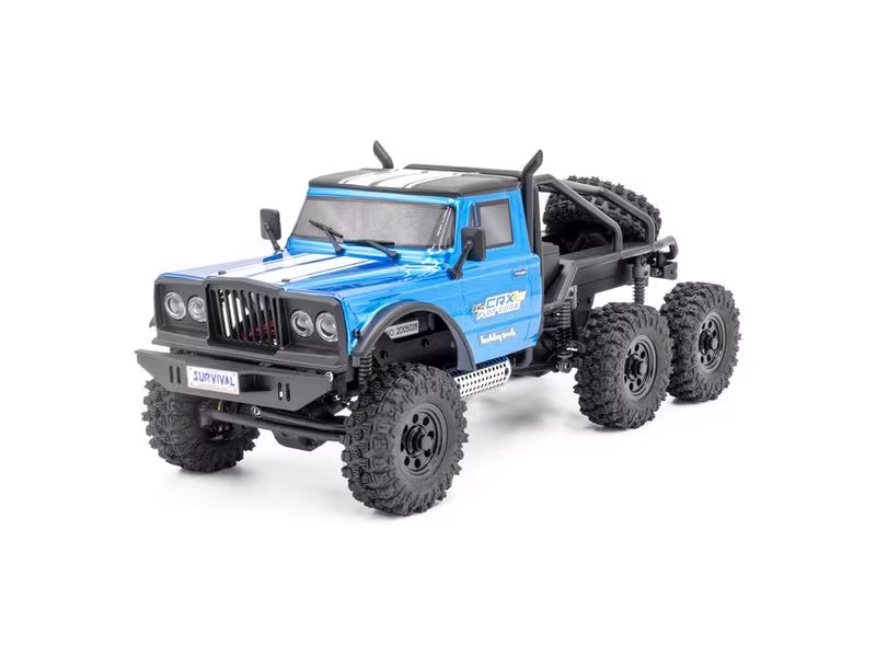 Hobbytech Scale Crawler CRX18 Flat Cage 6x6 Blau, RTR, 1:18