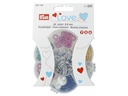 Prym Druckknöpfe Love Jersey Bunt, 8 mm
