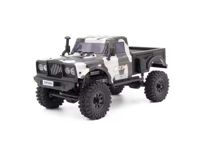 Hobbytech Scale Crawler CRX18 Pick-up 4WD Weiss, RTR, 1:18