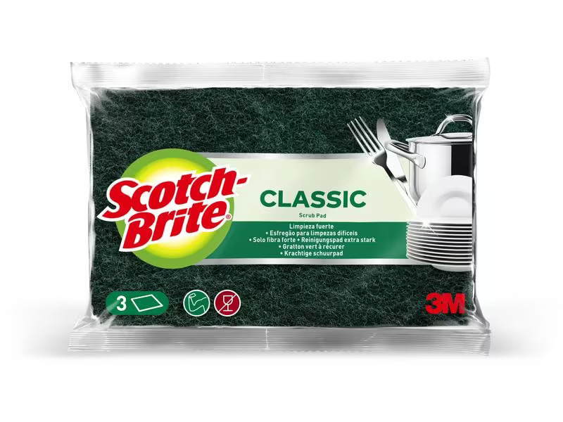 Scotch-Brite Geschirrschwamm Classic extra stark, 3 Stück