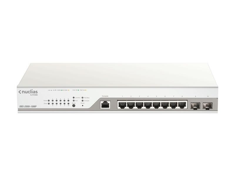 D-Link PoE+ Switch DBS-2000-10MP/E 10 Port