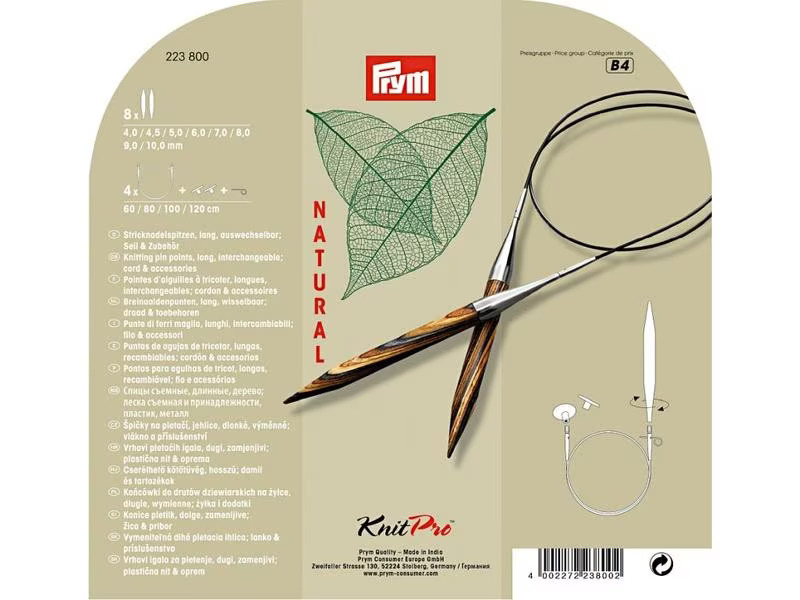 Prym Rundstricknadel 4.00 - 10.00 mm + Seile
