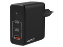 onit USB-Wandladegerät Trial QC5.0 120 W GaN Schwarz