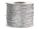 Creativ Company Elastikschnur 1 mm Silber, 100 m