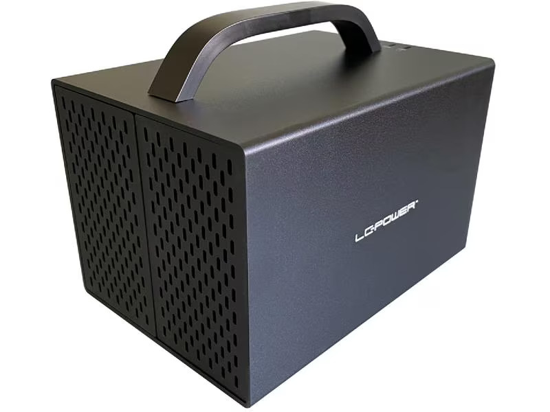 LC-Power Externes Gehäuse LC-35U3-RAID-4-HDMI 3.5